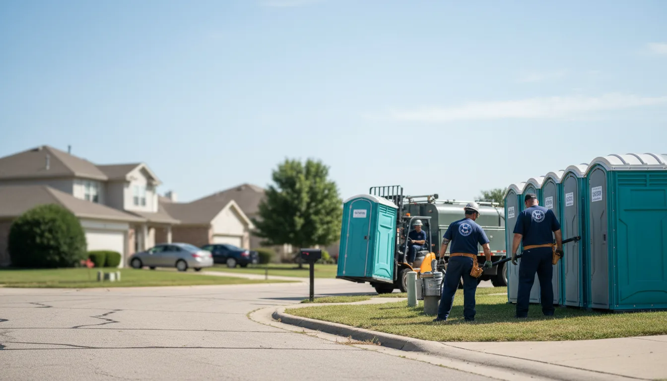 Porta Potty Rental in Eau Galle, WI near me